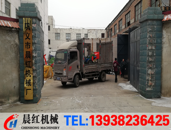 北京客戶定制的電動(dòng)版碎枝機(jī)發(fā)貨照